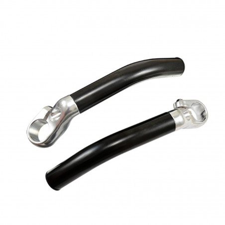 EMBOUT DE CINTRE VTT OPTIMIZ ALU NOIR L185MM ORIENTABLE 248GR (PR)