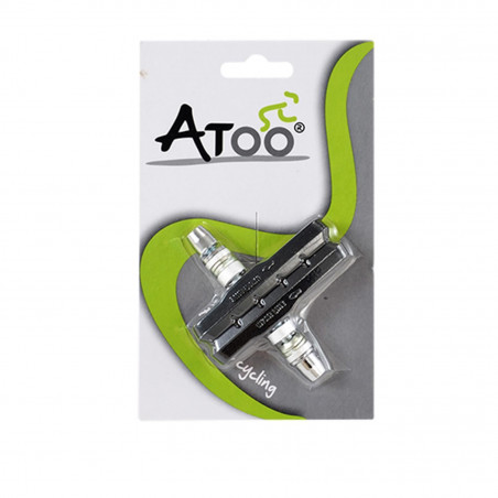 PORTE PATIN VTT OPTIMIZ A VIS V-BRAKE ASYMETRIQUE 72MM NOIR (PR)