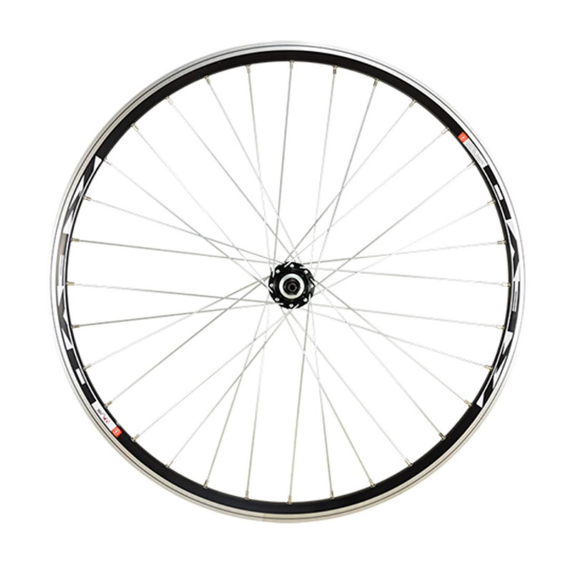 Roue vtt 26" ar blocage k7 jante noir mach1 revo. moy.shim.tx500 v-brake 8/9/10v