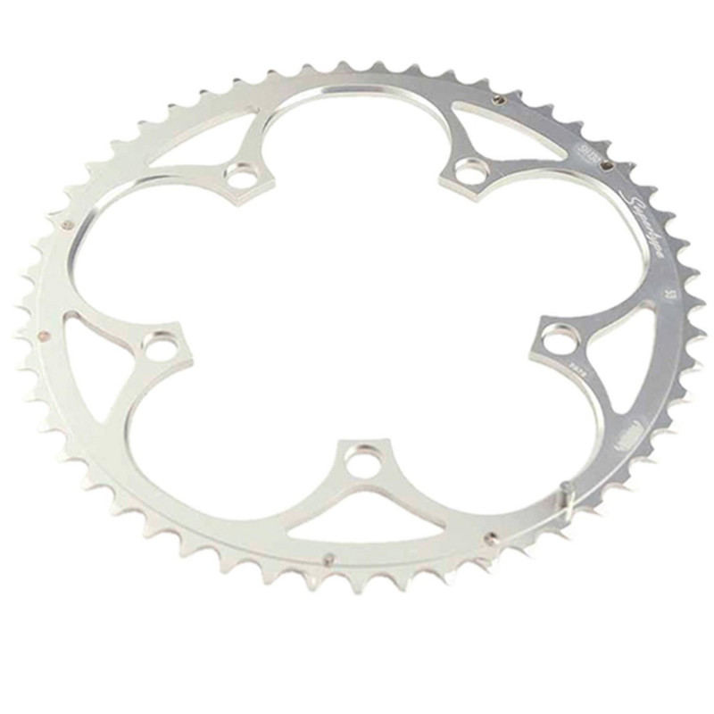 PLATEAU ROUTE DIAM 130 EXTER 49DTS ARGENT MICHE 10/9V.