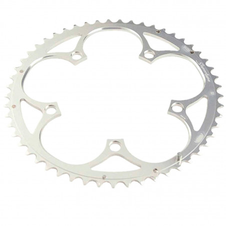 PLATEAU ROUTE DIAM 130 EXTER 49DTS ARGENT MICHE 10/9V.