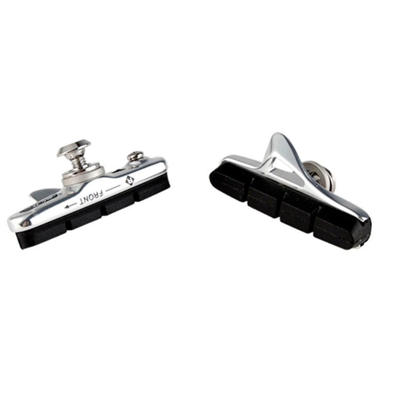 Porte patin route optimiz alu type Shimano argent a cartouche (2 pr)