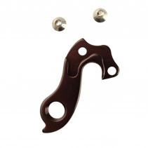 Patte derailleur alu  adaptable    cadre pinarello / thompson (gh - 041)