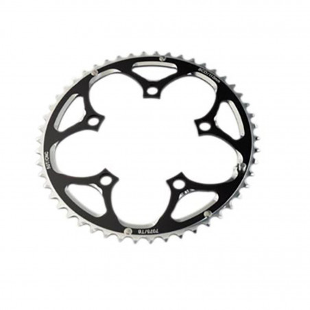 PLATEAU ROUTE DIAM 110 EXTER 50DTS NOIR ALU CNC 8/9/10V. 5 BRANCHES