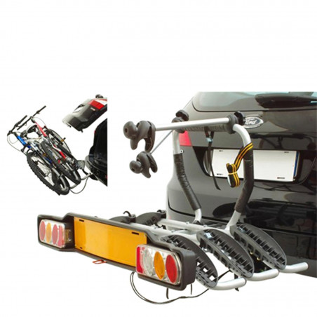 PORTE VELO SUR ATTELAGE PLATEFORME PERUZZO SIENA ACIER 2 VELOS