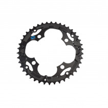 PLATEAU VTT TRIPLE DIAM 104 EXTER 42DTS NOIR 4 BRANCHES SHIMANO ORIGINE ALIVIO M415 7/8V