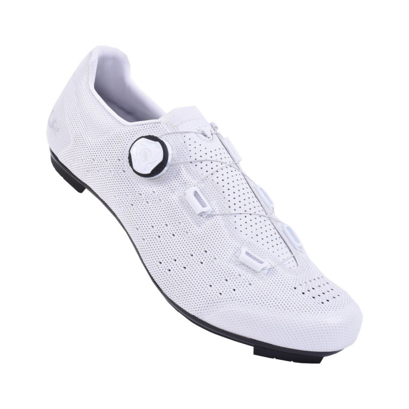 CHAUSSURE ROUTE FLR PRO F11 KNIT T45 BLANC SERRAGE MOLETTE (PR)