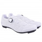 CHAUSSURE ROUTE FLR PRO F11 KNIT T45 BLANC SERRAGE MOLETTE (PR)