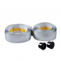 Guidoline Velox carbone grip argent  - epaisseur 2.5 mm