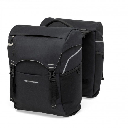SACOCHE VELO PORTE BAGAGE A PONT NEWLOOXS SPORTS RACKTIME NOIR - 32 LITRES - 290x390x160MM