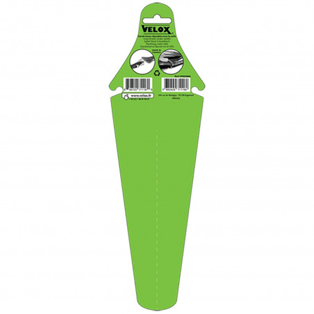 GARDE BOUE ROUTE/FIXIE/VTT AR VELOX VERT CLIPSABLE SOUS LA SELLE