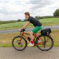 SACOCHE VELO PORTE BAGAGE NEWLOOXS SPORTS TRUNKBAG RACKTIME S - 14 LITRES - 340X180X200MM