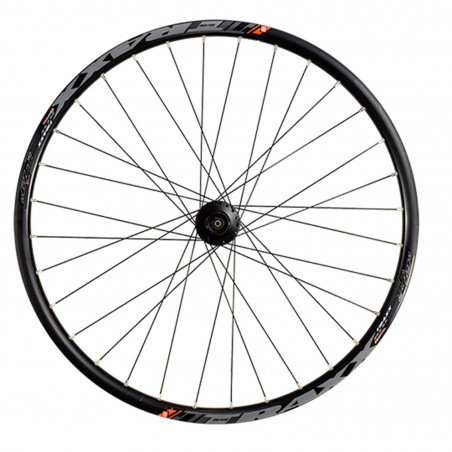 Roue vtt 29" ar blocage k7 jante mach1 traxx tub.ready.moy.Shimano m475 disque 6t. 9/10/11
