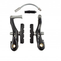 ETRIER FREIN VTT V-BRAKE OPTIMIZ  COURT 85MM ALU NOIR (ROUTE/KID/VELO PLIANT)