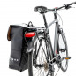SACOCHE VELO PORTE BAGAGE NEWLOOXS ODENSE BACKPACK NOIR - 18 LITRES - 300x430x170MM