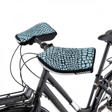 MANCHON VELO IMPERMEABLE TUCANO CITY ARMADILLO  - NEOPRENE AVEC REFLECTEUR