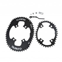 PLATEAU ROUTE DIAM 130 52-42 NOIR OSYMETRIC 5 BRANCHES 11/10V. (KIT) 5 BRANCHES