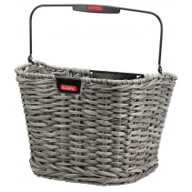 PANIER AVANT KLICKFIX STRUCTURE OSIER 34x25x27 GRIS 16L - 0379SGR - 4030572104758