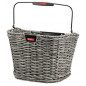 PANIER AVANT KLICKFIX STRUCTURE OSIER 34x25x27 GRIS 16L - 0379SGR - 4030572104758