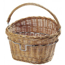 PANIER AVANT KLICKFIX OSIER AVEC RONDELLE 40x30x31 18 LITRES - 0398 - 4018861001797