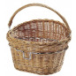 PANIER AVANT KLICKFIX OSIER AVEC RONDELLE 40x30x31 18 LITRES - 0398 - 4018861001797