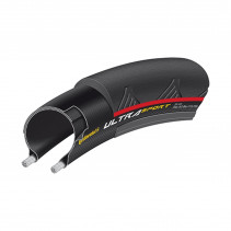 Pneu route 700x25 ts Continental ultra sport iii noir/rouge (25-622)