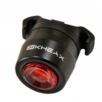 ECLAIRAGE VELO RECHARG.USB AR KHEAX LED NAOS 15 LUMEN NOIR (FIXATION TIGE DE SELLE)