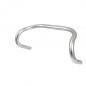 CINTRE PISTE/FIXIE ALU D25.4  40 AXE/AXE (42 EXTERIEUR) ARGENT
