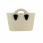 Panier Trendy One fixation porte-bagages sable blanc - 11202236 - 3104889922365