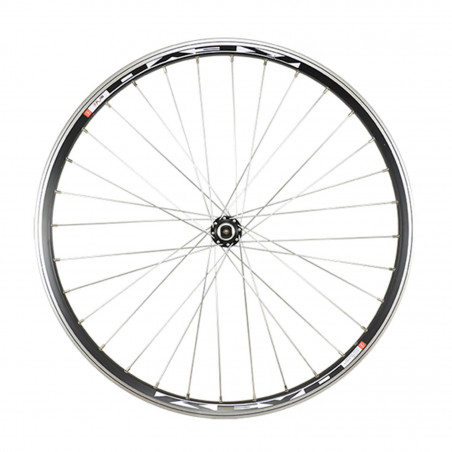 Roue vtt 26" av blocage jante noir mach1 revo. moy.Shimano tx500 v-brake