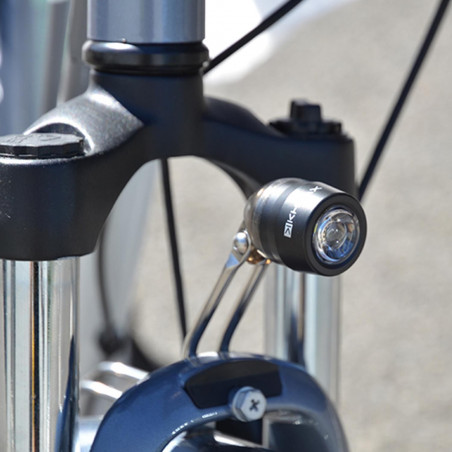 SUPPORT ECLAIRAGE VELO FIXATION FOURCHE KHEAX COMPATIBLE NAOS