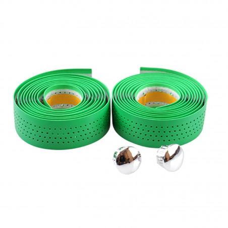 Guidoline Velox soft grip perfore vert- epaisseur 2.5mm
