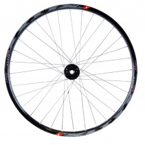 Roue vtt 26" av jante noir mach1 klixx tub.ready.moy Velox disque 6t axe traversant 15x100