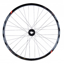 Roue vtt 26" av jante noir mach1 klixx tub.ready. moy.Velox disque 6t axe.traversan 20x110