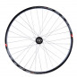 Roue vtt 29" ar k7 jante noir mach1 klixx tub.ready. disque 6t 9/10/11v axe travers.12x142