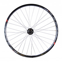 Roue vtt 27.5" av blocage jante noir mach1 maxx tub.ready.moy. shim. m475 disque 6t.