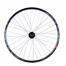 Roue vtt 27.5" ar blocage k7 jante noir mach1 maxx tub.ready.moy.shi.m475 disque 6t 9/10/1