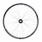 Roue vtt 27.5 " av jante noir mach1 trucky 30 tub.ready disque 6t axe.traversant 20x110