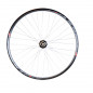 Roue vtt 27.5 " ar k7 jante noir mach1 trucky30. disque 6t 9/10/11v axe traversant 12x142