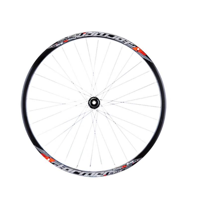 Roue route 700 av jante noir mach1 stormer 15. disque centerlock axe traversant12x100