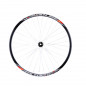 Roue route 700 av jante noir mach1 stormer 15. disque centerlock axe traversant12x100