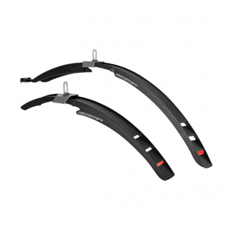 GARDE BOUE VTT 24" POLISPORT MISSISSIPI CLIPS NOIR (PR)