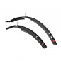 GARDE BOUE VTT 24" POLISPORT MISSISSIPI CLIPS NOIR (PR)