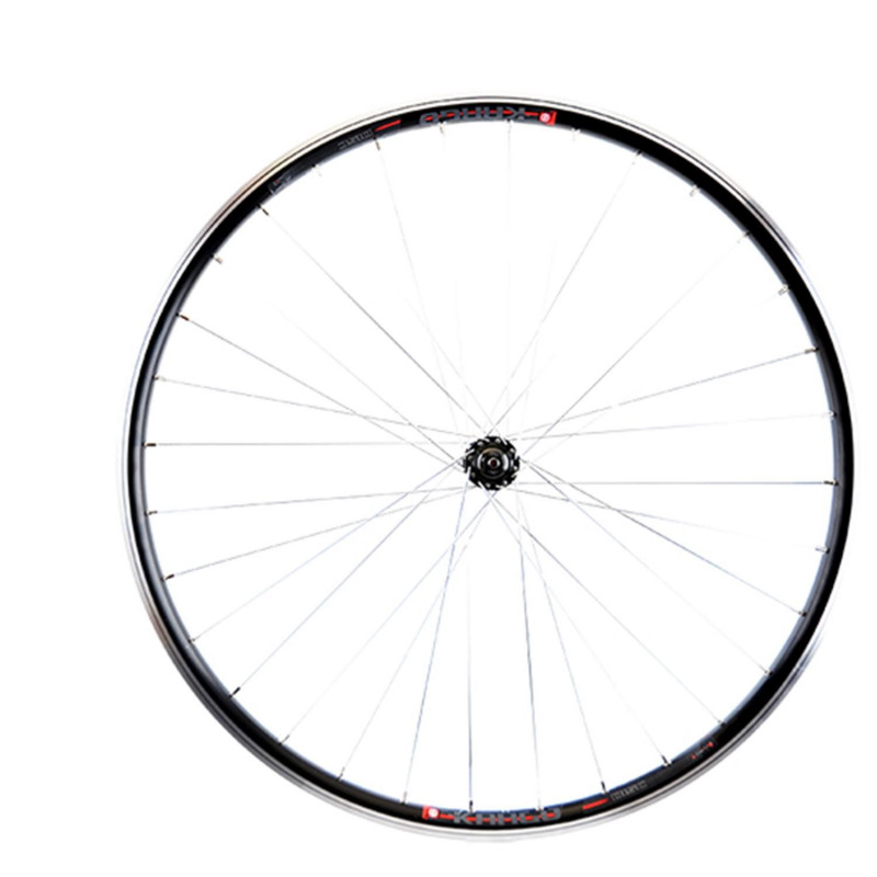 Roue velo e bike/vae/cargo 28" av blocage jante noir mach1 kargo. moyeu shim. tx500 v-brak
