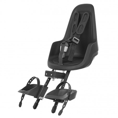 Porte bebe av sur tube de direction bobike one mini - noir urbain