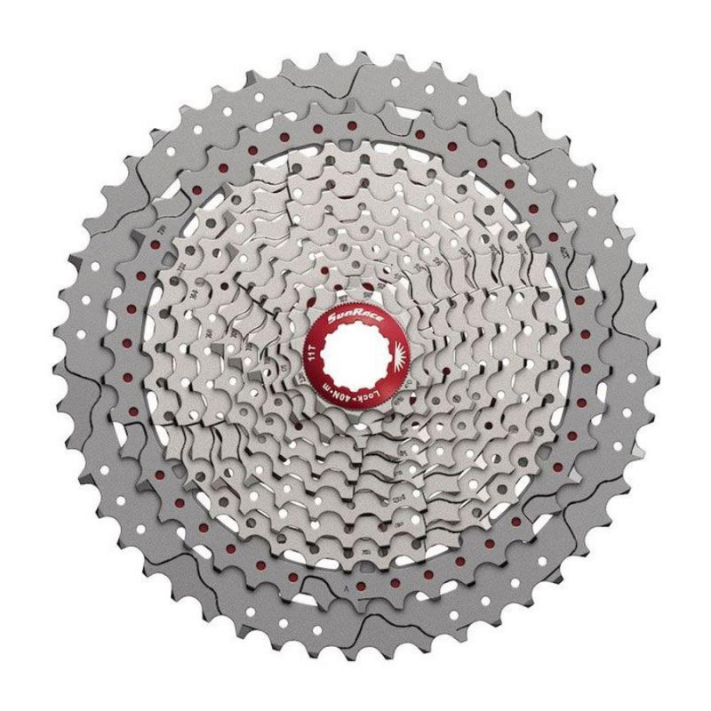 CASSETTE SUNRACE CSMX80 11V SHIM.HG ALUM/ACIER ARGENT(11-51) - CSMX80.EA1R.XS0.BX - 4711264330210