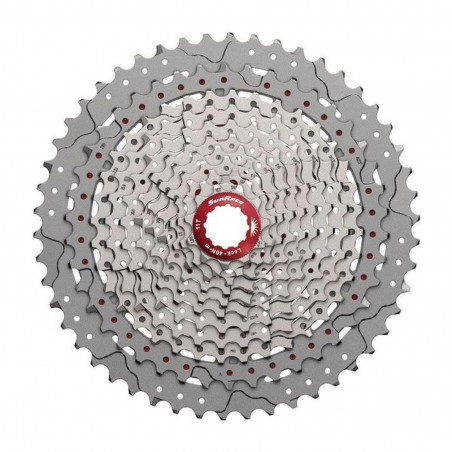 CASSETTE SUNRACE CSMX80 11V SHIM.HG ALUM/ACIER ARGENT(11-51) - CSMX80.EA1R.XS0.BX - 4711264330210