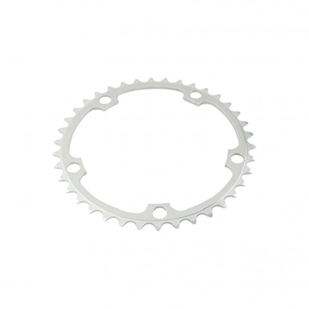 PLATEAU ROUTE DIAM 130 EXTER 46DTS ARGENT ALIZE (COMP.SHIMANO) TA 8/9/10V. 5 BRANCHES