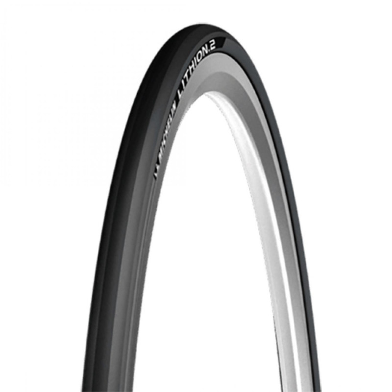 Pneu route 700x25 Michelin lithion 2 gris fonce ts (25-622)