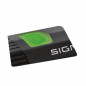 ECLAIRAGE VELO RECHARG.USB AV SIGMA LED BUSTER 100 NOIR 6 MODES (FIXATION CINTRE)